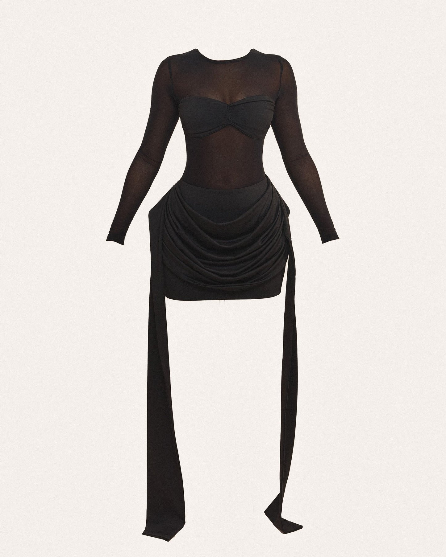 The Yara Skirt in Black